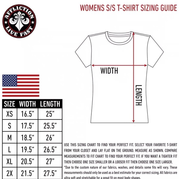 Affliction Women's T-Shirt FLORETTA PINK Cross Biker Wings - Picture 5 of 5